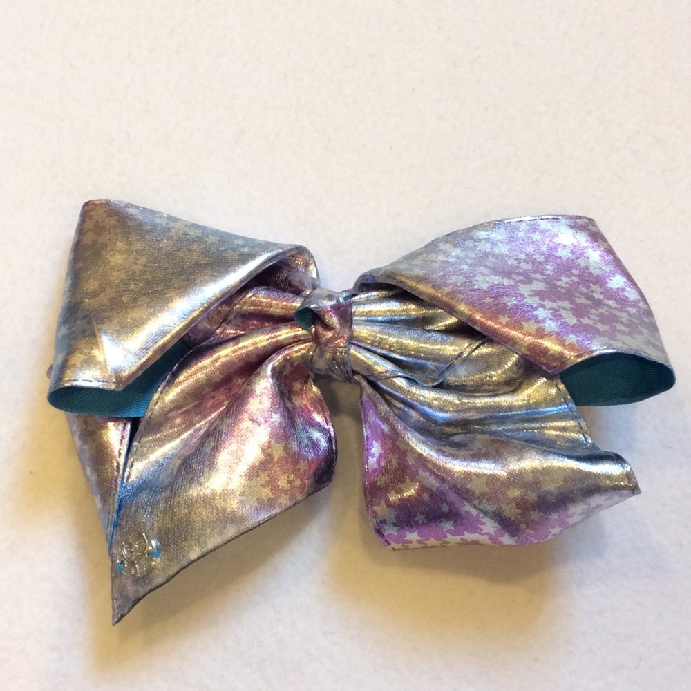 JoJo foil star print bow